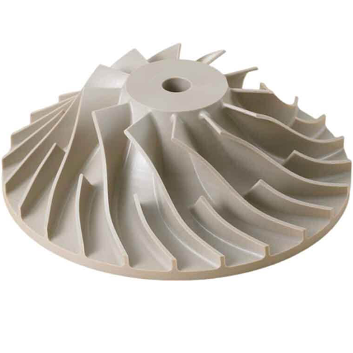PEEK CNC machining impeller