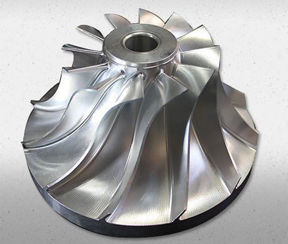 Titanium alloy impeller